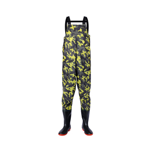 Cuissardes <span class=keywords><strong>de</strong></span> pêche en PVC imperméables avec bottes intégrées pour adultes, hommes et femmes, pour la <span class=keywords><strong>chasse</strong></span> en extérieur - Product Image 6