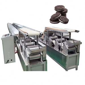 Machine crème industrielle de fabrication de biscuits de sandwich chaîne de production automatique du biscuit 300 kg - Product Image 1