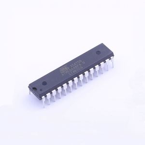 บอร์ด MCU 8-bit ATmega AVR RISC 4KB Atmega8 พร้อมแฟลช 2.5V/3.3V/5V 28-Pin PDIP - แบบราง/แบบท่อ ATMEGA48PA-PU - Product Image 1