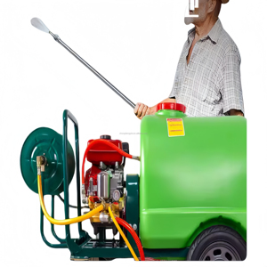 Pulverizador Agrícola de Gran Capacidad de 60L 300L con Motor de Gasolina, Tipo Carrito con Ruedas, Alta Presión - Product Image 5