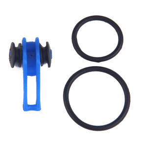 10 pçs/saco Vara De Pesca Gancho Keeper com 2 Tamanho Elástico Anéis De Borracha, Isca De Pesca Isca Titular, Ferramentas De Pesca Gancho Keeper - Product Image 5