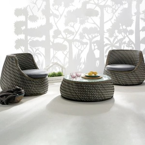 Rattan Outdoor Leisure <b>Chair</b> Hotel Pool <b>Chairs</b> Lounge Outdoor Sectional Balcony <b>Bed</b> <b>Chair</b> Set - Product Image 3