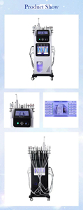 Appareil de beauté multifonctionnel pour le visage, à bulles d'hydrogène, haute fréquence, thérapie froid-chaud, rajeunissement de la peau, machine de salon de beauté - Product Image 4
