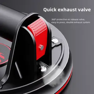 Ventosa resistente da mão vácuo, ventosa de vidro com medidor de pressão para ventosa - Product Image 6