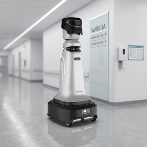<span class=keywords><strong>Robot</strong></span> de détection sans contact Health Guard No.1, recharge automatique, surveillance 24h/24, pour une utilisation dans les lieux publics - Product Image 5