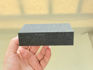 Éponge de ponçage pour plaques de plâtre 120x100x25mm à bords coudés pour atteindre les coins et les joints – Ponçage efficace du plâtre - Product Image 3