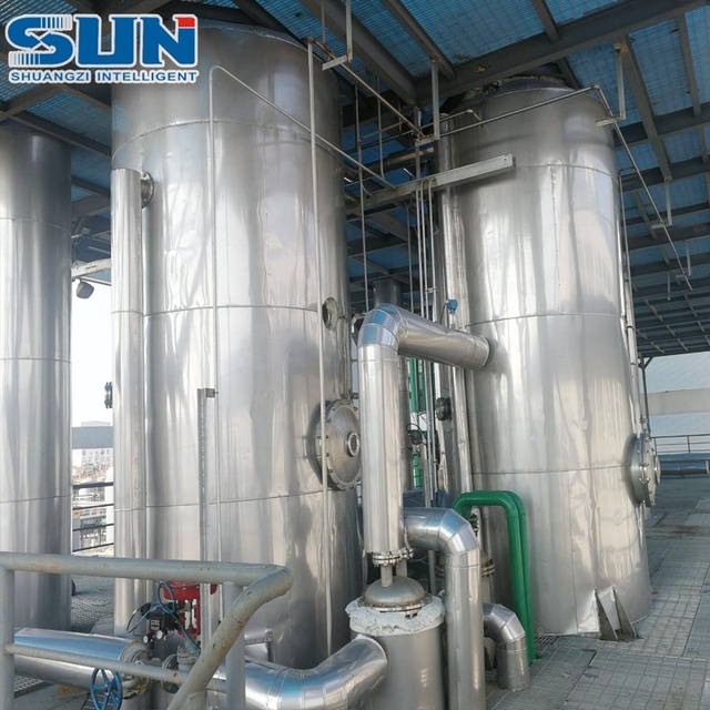 Industrial MVR Falling Film Vacuum Evaporator for High-Salt Wastewater Crystallization