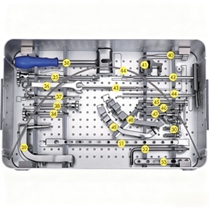Kit d'instruments pour clous d'interverrouillage inversés fémoraux, instruments orthopédiques, ensemble orthopédique - Product Image 3