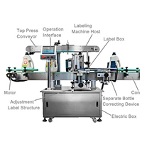 Machine de remplissage de liquide entièrement automatique pour confiture haute efficacité 220V tension pour détergent à lessive shampooing liquide vaisselle