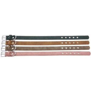 Collier pour animaux de compagnie en cuir PU texturé mat rétro, résistant à l'usure, doux et confortable, pour chats et chiens, pour les promenades quotidiennes en extérieur - Product Image 6