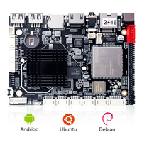Carte mère de robot IA de contrôle industriel RK3288 Rockchip pour ordinateur monocarte DDR 64 Go Nouveau avec Linux et Android 12V PCBA