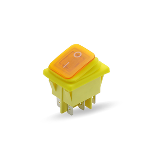 Kcd4 không thấm nước Silicone Rocker chuyển đổi 16A 250V on off thuyền Xe thiết bị chuyển đổi quyền lực tùy chọn cho đa màu sắc - Product Image 3