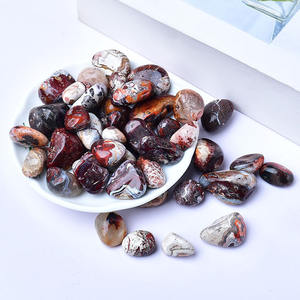 Piedra de Ágata Mexicana Natural al por Mayor, Ágata Pulida para Decoración del Hogar/Jardín, Regalo - Product Image 5