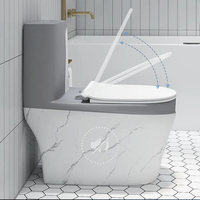 WC monobloc en céramique de style européen moderne, prix d'usine, pour salle de bain