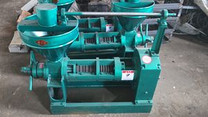 Presse manuelle à huile de sésame à grande échelle en acier inoxydable pour usage domestique 6YL-80 Machines de fabrication de noix de coco - Product Image 4