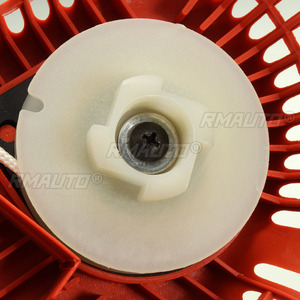 Ensemble de démarreur à rappel pour tronçonneuses chinoises 4500 5200 5800 45 52cc 58cc et remplacement de démarreur pour tondeuse à gazon rouge - Product Image 5