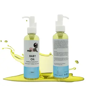 Huile pour bébé de marque privée produit de soin naturel pour bébé huile de haute qualité pour le visage et le corps pour enfants