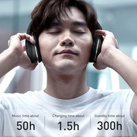 BS D02 headphone Bluetooth nirkabel Stereo HIFI, Headset olahraga dapat dilipat dengan kabel Audio untuk iPhone Tablet dapat digunakan di ponsel PX