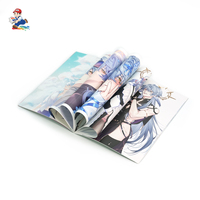 Service d'impression couleur personnalisée de bandes dessinées anime à reliure agrafée, usine d'impression chinoise professionnelle