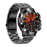 Moniteur de fréquence cardiaque TKYUAN ET482 Spo2 BT Call SOS ECG HRV AI BMI Sleep Tracker Sport IP67 Étanche 4G 1.43 pouces AMOLED Silicone