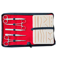Kit d'entraînement de Suture chirurgicale multifonctionnel avec coussinet en Silicone souple