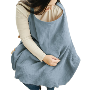 Mousseline 100% coton ajustable Couvertures d'allaitement Tissu respirant pour l'allaitement Gaze de coton respirante - Product Image 1