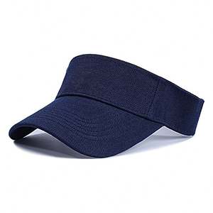 Visera Unisex de Color Sólido, Gorra de Protección Solar al por Mayor, Gorra Deportiva de Verano para Exteriores, Parte Superior Vacía - Product Image 1