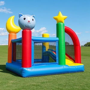 Grossiste Bangladesh 210D/420D /840D étanche Oxford enfants curseur sautant château toboggan maison de rebond - Product Image 6