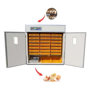Automatique 2000 oeufs poulet incubateur éclosseur machine combinée HJ-IH1848