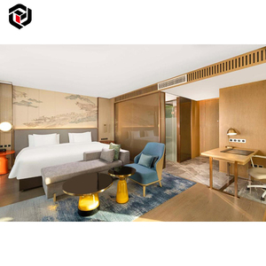 Ensemble <span class=keywords><strong>de</strong></span> meubles <span class=keywords><strong>de</strong></span> chambre à coucher <span class=keywords><strong>de</strong></span> luxe modernes Paris style européen en bois massif pour appartement hôtel 5 étoiles dernier modèle pour chambre d'hôtel - Product Image 3