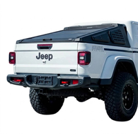 Auvent de camionnette en aluminium sur mesure avec couvercle de benne rétractable pour Jeep Gladiator JT