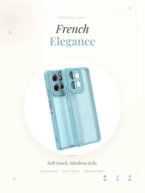 Comfortable Grip Silicone Phone Case, Semi-Transparent Matte, for Motorola G Power 2026/2025 Fundas Carcasa