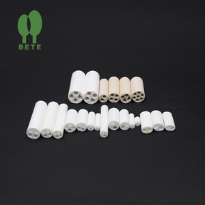 Kunden spezifisches hochwertiges Mehrloch-Isolier keramik rohr MgO <span class=keywords><strong>Magnesia</strong></span>-Oxid-Keramik/Hochfrequenz-Isolier keramik rohr - Product Image 3