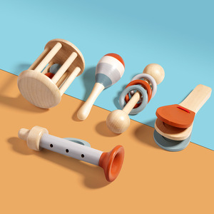 Set di Puzzle in Legno Montessori Unisex per Bambini 2-4 Anni, Educazione Musicale Colorata <span class=keywords><strong>con</strong></span> <span class=keywords><strong>Numeri</strong></span> Interessanti per Bambini di 3 Anni - Product Image 5