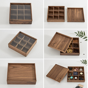 Trung Quốc Nhà Máy Mở Nắp Quà Tặng Hộp Gỗ Với Cửa Sổ Rõ Ràng - Product Image 5