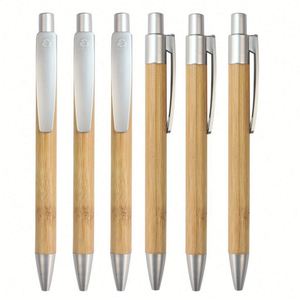 Regalos para el Día del Padre al por Mayor, Bolígrafos Ecológicos de Bambú con Logotipo Personalizado para Promociones, Precio de Fábrica - Product Image 2