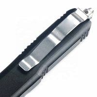 Couteau de poche tactique en acier inoxydable UT85 de 3 pouces avec manche en aluminium CNC pour EDC, survie en extérieur et camping – Vente en gros pour petites commandes