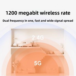 Routeur 4A Édition Gigabit Double Fréquence Port Gigabit Sans Fil Domestique 5G <span class=keywords><strong>Fibre</strong></span> Optique Haute Vitesse WiFi Pare-feu - Product Image 3
