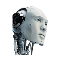 Boîtier de capteur robotique moulé sous pression de précision CNC personnalisé boîtier Lidar en alliage d'aluminium avec revêtement pour robots