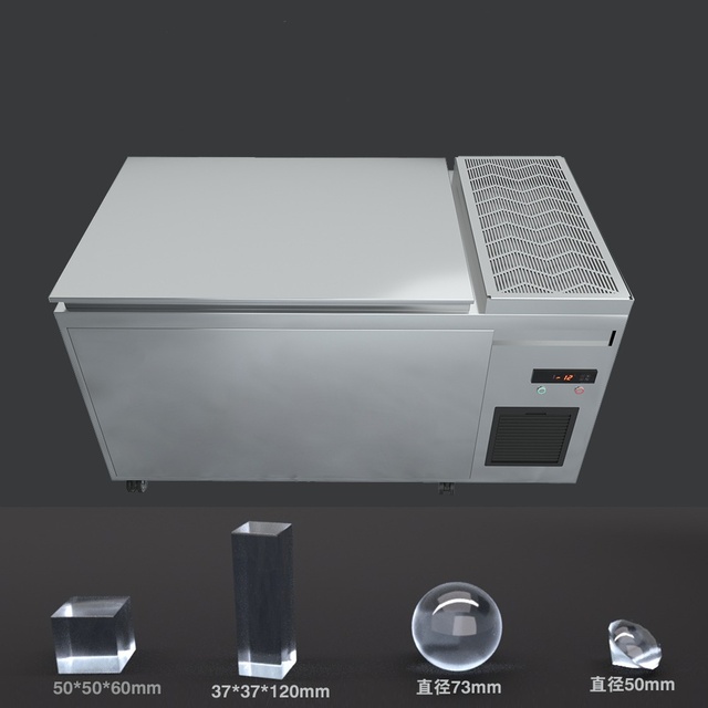 37*37*120mm Electric Hotel Use 60pcs/day No-cutting Clear Collins Ice Maker Ice Machine for Whisky and Cocktail