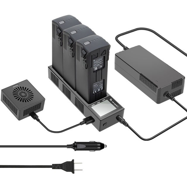 Multi Function Drone Charger Parallel Charing Hub with Storage Charge for DJI Mavic 3 Pro/Classic/Cine Drone Accessories