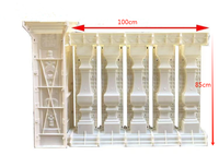 Reazone RZCL04 Molde 3D de Plástico ABS de Alta Precisión de 85 cm de Altura para Decoración de Jardín, Aplicaciones de Construcción y Uso en Exteriores