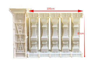 85cm Hauteur Béton Décoration Jardin Moule En Plastique Vase Moules pour La Construction sur Stock - Product Image 2