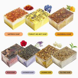 <span class=keywords><strong>Savon</strong></span> Solide <span class=keywords><strong>Artisanal</strong></span> LovSens aux Huiles Essentielles <span class=keywords><strong>de</strong></span> Fleurs Fraîches du Yunnan, Haute Transparence, pour le Corps et le Visage - Product Image 3