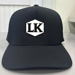 Gorra de Béisbol Deportiva Unisex de Cinco Paneles con Logotipo Personalizado, Poliéster/Nailon, Impermeable, con Perforaciones Cortadas a Láser, para Golf - Product Image 1