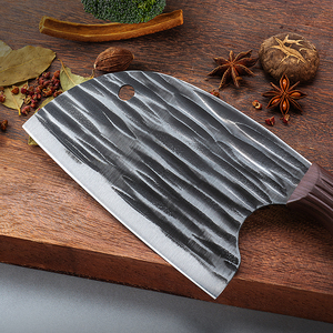 Couteau de cuisine léger en acier série 3Cr Jinmangzi, modèle tête de poisson martelé<span class=keywords><strong>e</strong></span>, célèbre sur Internet, pour découper la viande, usage domestique, fabriqué à Yangjiang - Product Image 3