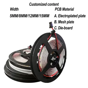 SMD 2835 гибкие светодиодные полосы 12 В 60D 120 светодиоды 3000K-6000K 2835 SMD светодиодные полосы света