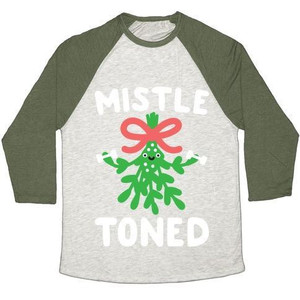 Mistletoned Unisex Tri-Blend <b>Baseball</b> <b>Tee</b> - Product Image 5