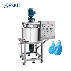 ESKO Moveable Design Shampoo Detergent Wash High Shear Homogenizing Mixer Mixing Machine For Liquid Soap