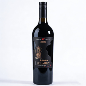 Étiquette de bouteille de vin personnalisée, texturée, imperméable, adhésive, impression en relief, feuille d'or UV, gaufrage - Product Image 2